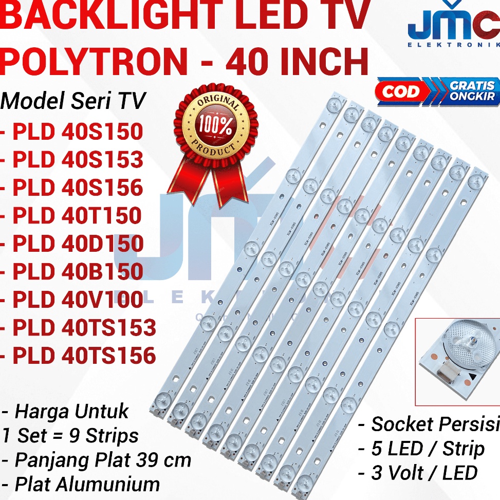 CKQ422 TERBARU Backlight Tv Polytron PLD4S15 4S153 4S156 4T15 4B15 4D15 4V1 4TS153 4S15 PLD4S153 P4T