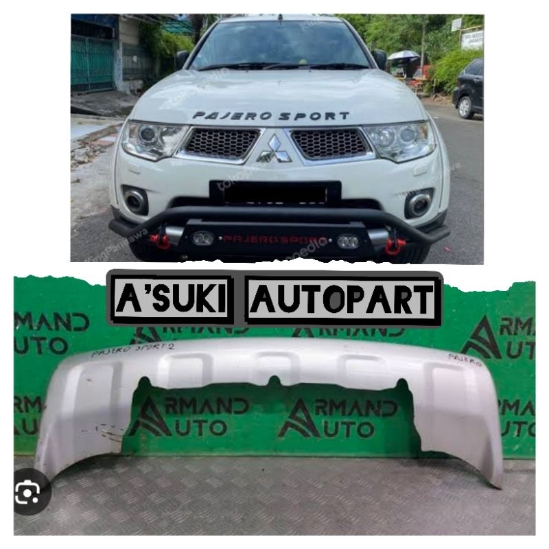 list bemper depan bawah pajero sport 2005-2010