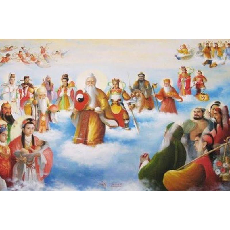 

stiker dewa dewa tao ukura besar A4 sticker Tao jumbo