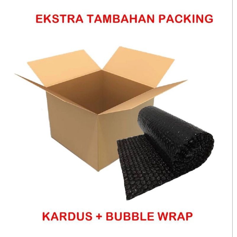 

TAMBAHAN EXTRA BUBBLE WARP UNTUK PACKING LEBIH AMAN (PER SATU BARANG)