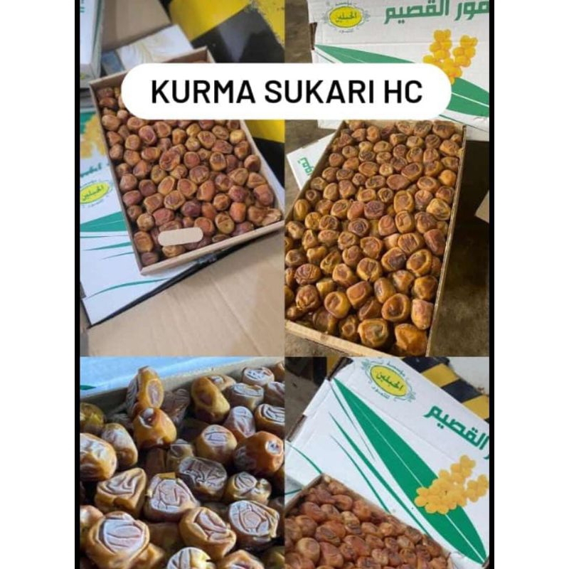 

Gosir Kurma Sukari HC Panen Terbaru 1 Dus isi 4 kotak 12 kilo