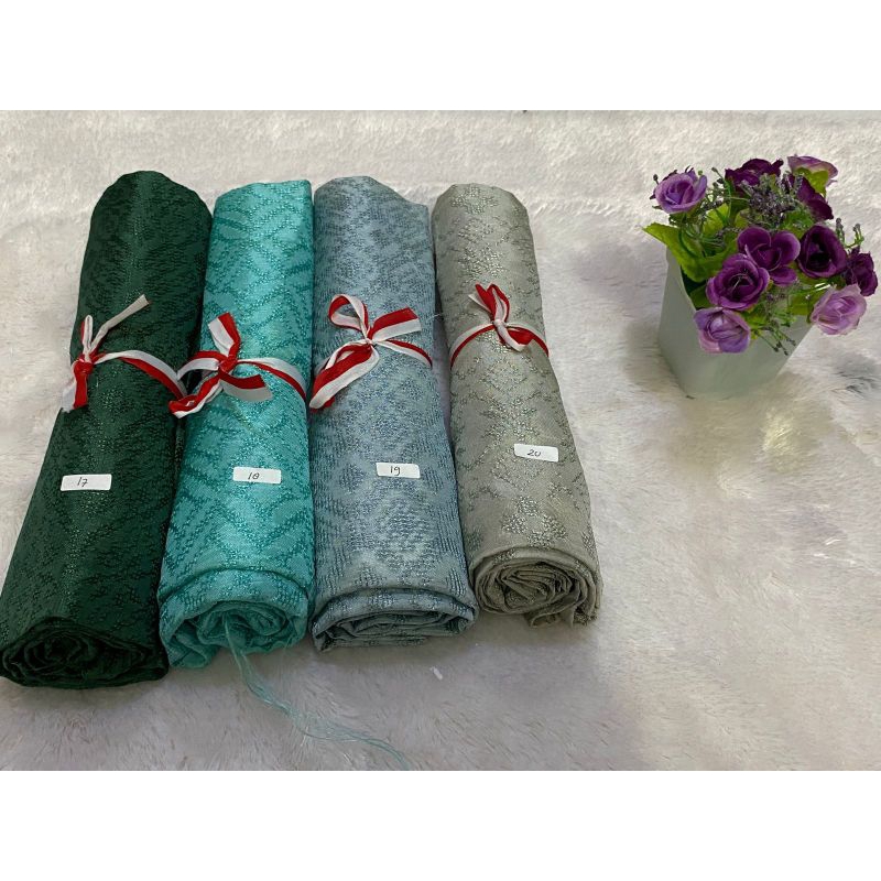 kain batik viscose polos