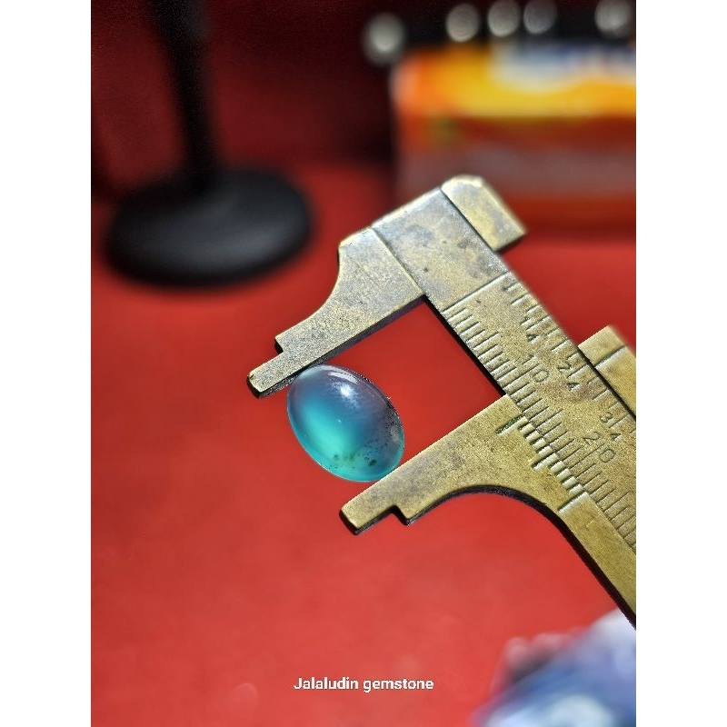 batu bacan biru kehijauan super+ BONUS