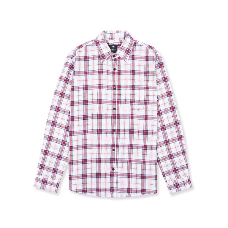 Hommes Apparel FS068 Azzedine Red Flannel Shirt