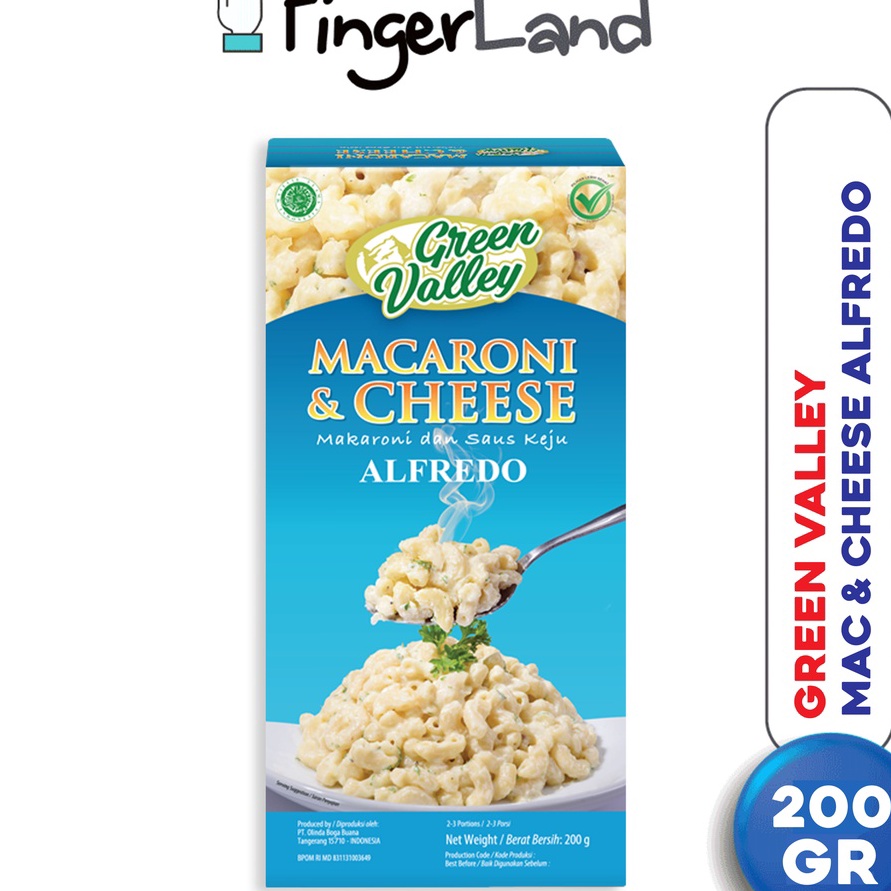 

Ready Stok GREEN VALLEY Macaroni and Cheese Alfredo Sauce 2 Gram Mac n Cheese