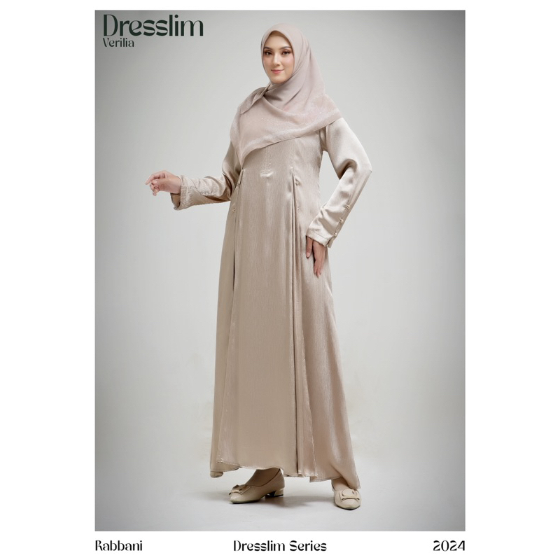 dresslim veliria - dresslim veliria - zuhdiyah - outer rabbani - gamis busui - baju menyusui - dress