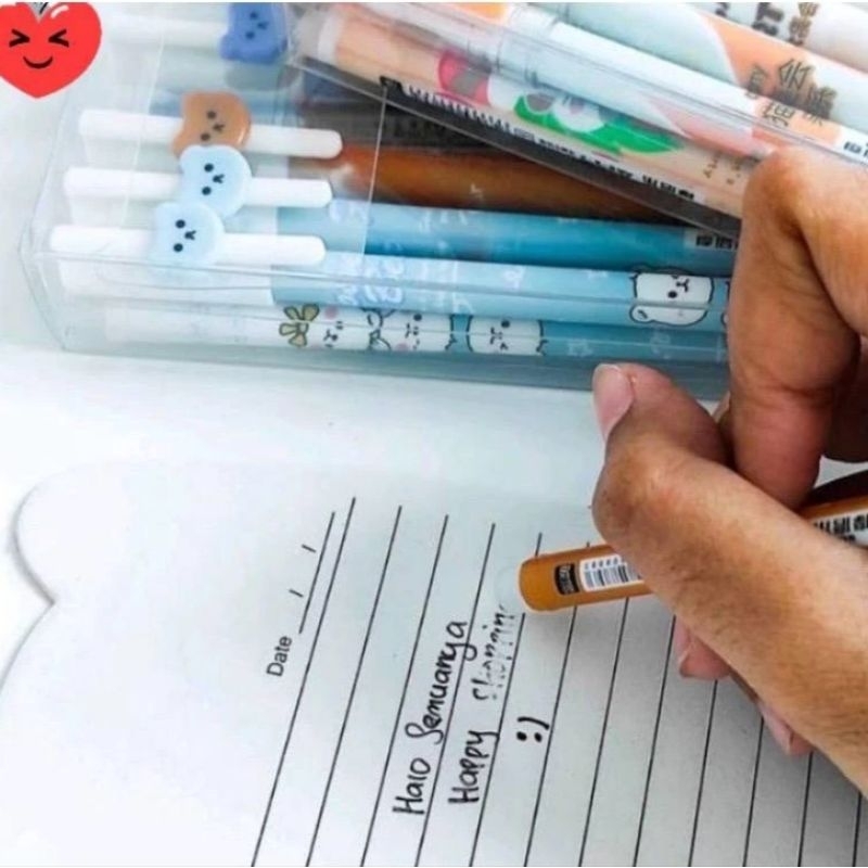 

BOLPEN PULPEN GEL BISA DIHAPUS ERASABLE PEN AODEMEI PEN HAPUS