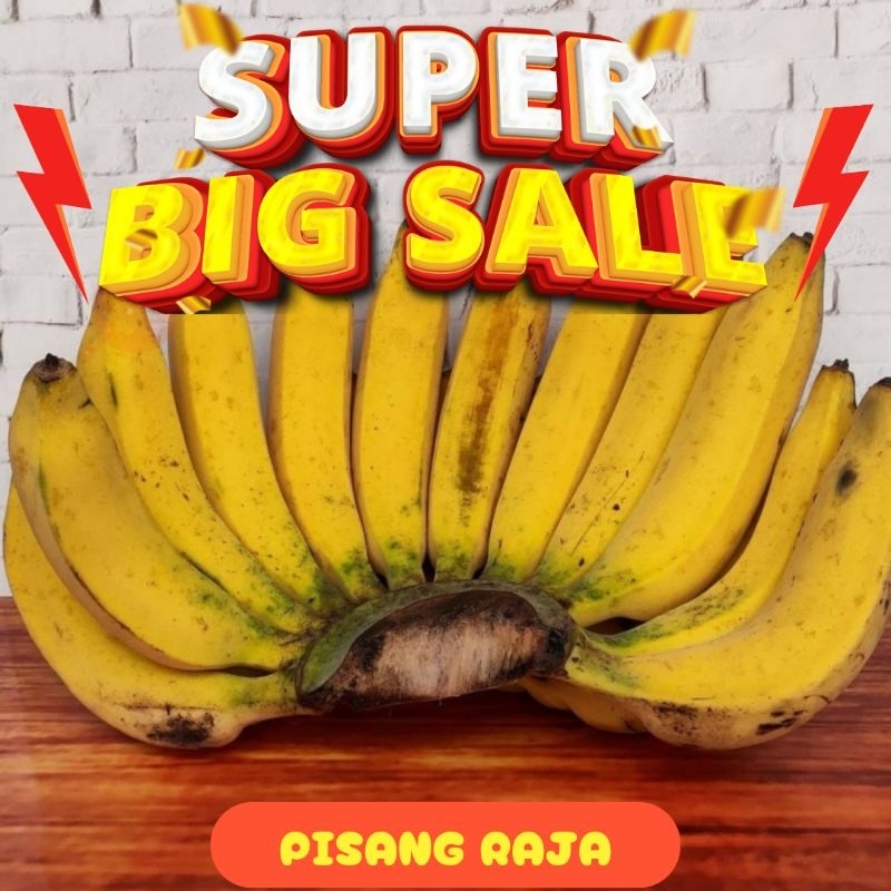 Pisang Raja / pisang 1 sisir