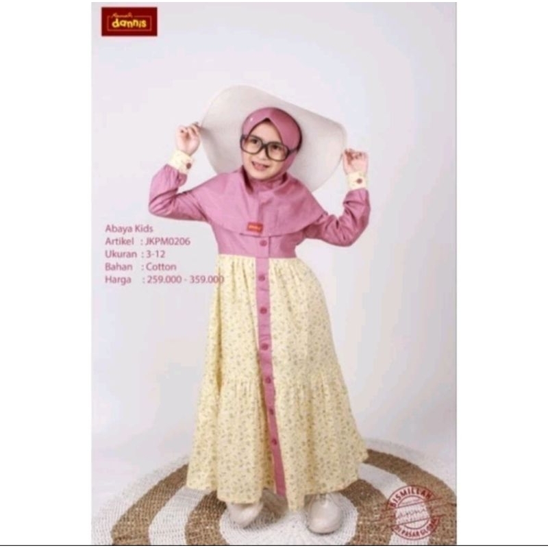 dannis busana muslim anak perempuan