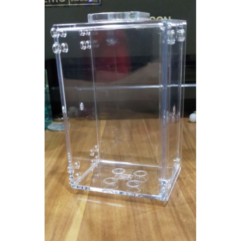 Display Case, Box Acrylic, Kotak untuk Nano Blocks atau Nano Bricks atau Pajangan