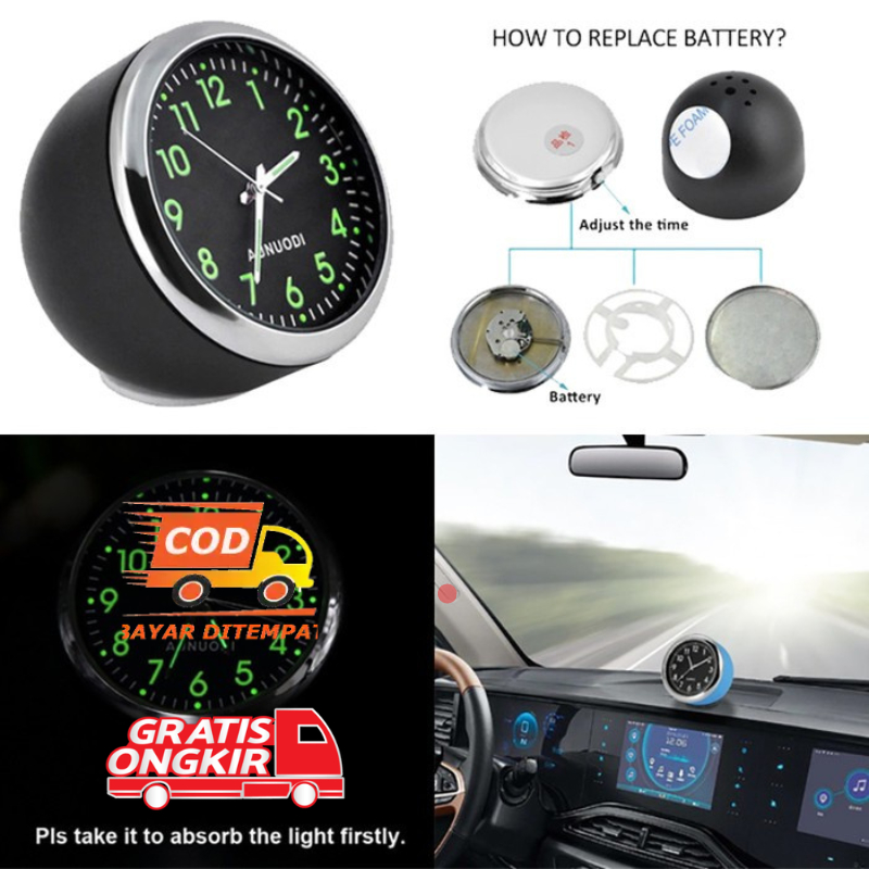 JAM MOBIL ANALOG QUARTZ JAM INTERIOR MOBIL QUARTZ