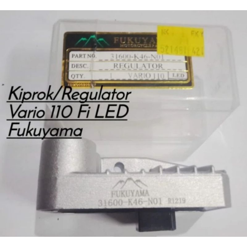 Kiprok vario 110 / regulator vario 110 led fukuyama 31600K46N01