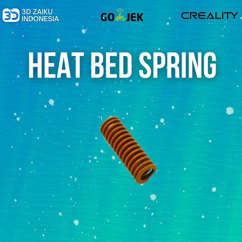 Reprap 3D Printer Heat Bed Spring Upgrade