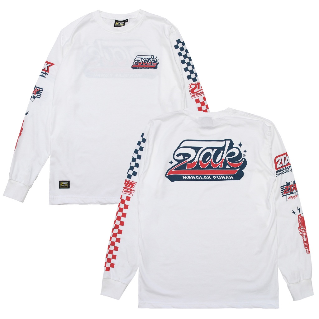 2TAK MENOLAK PUNAH - LS VLG 2TAK WHT Longsleeve