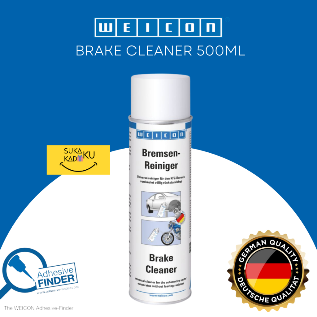 WEICON Brake Cleaner 500ml / pembersih kampas rem motor mobil sepeda