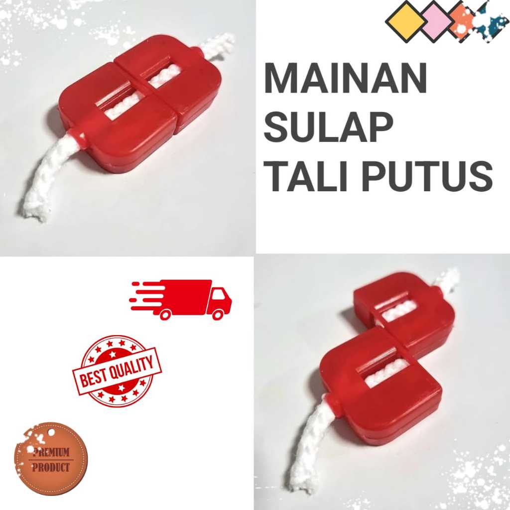 [10 PCS] Mainan Sulap Magic Sulap Tali Putus Sulap Anak Mainan Edukasi Anak Sulap-Sulapan
