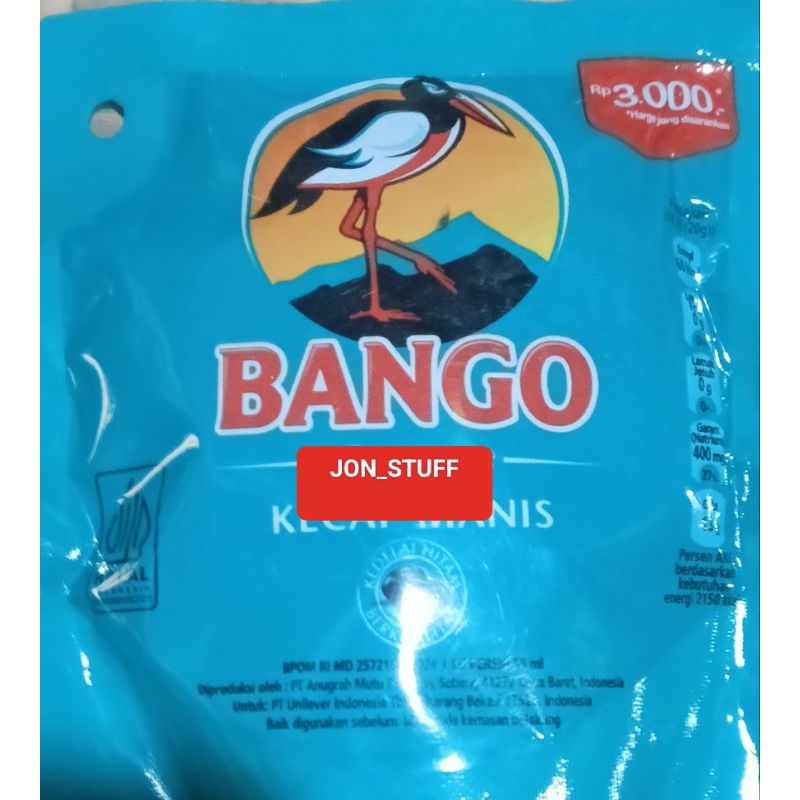 

Kecap manis Bango 59ml