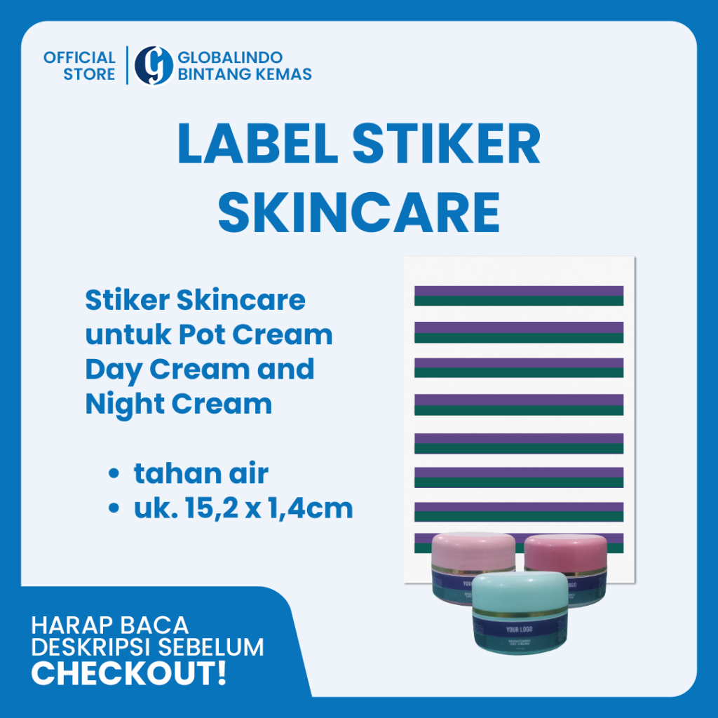 

LABEL STICKER SKINCARE