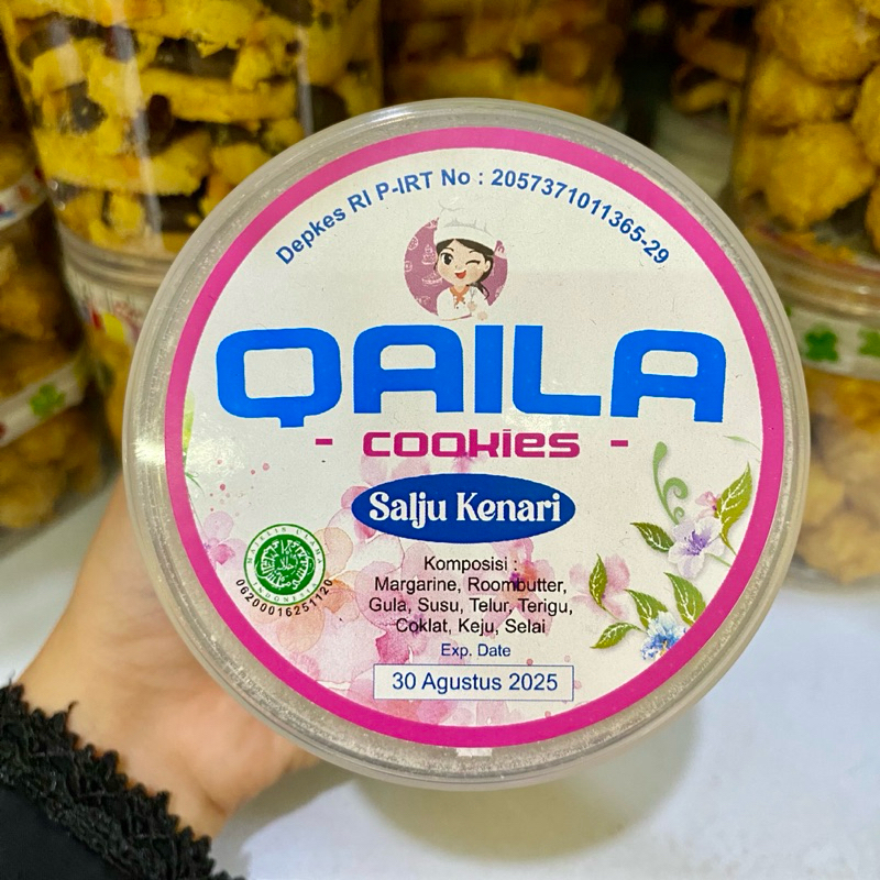

Qaila Cookies Tabung Salju Kenari