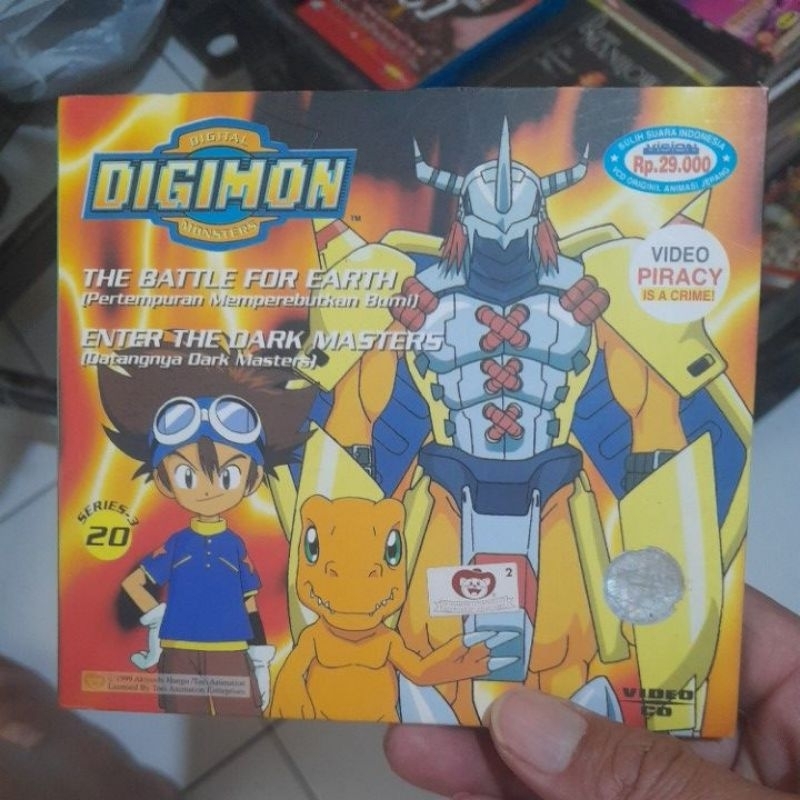 vcd original digimon digital monster seri 3 no 20