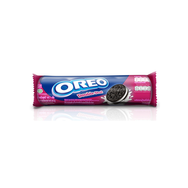 

[GIFT] Oreo Biskuit Double Stuf Regular Untuk Jajanan Anak Sekolah [A]