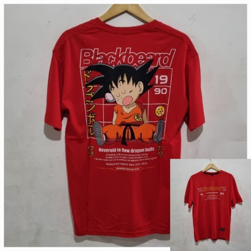 kaos atasan anime dragon balls BLACKBEARD