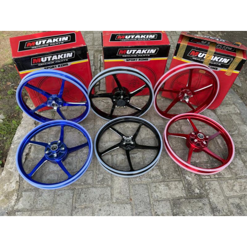 Velg Mutakin 525 fizR Jupiter mxking Megapro gl mp Tiger / Velg mutakin mxking/fizR/jupiter