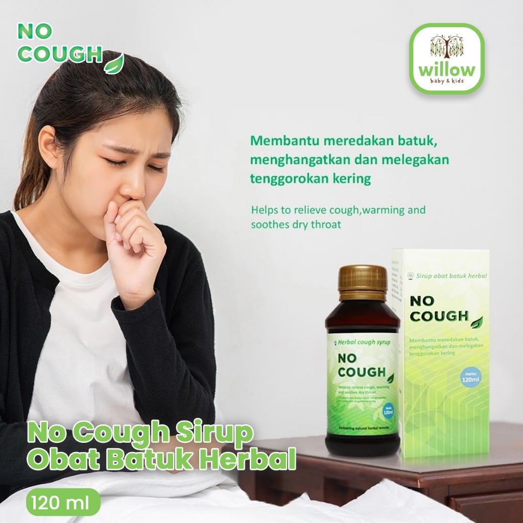 Obat Batuk Herbal - No Cough Obat Batuk Herbal 120ML