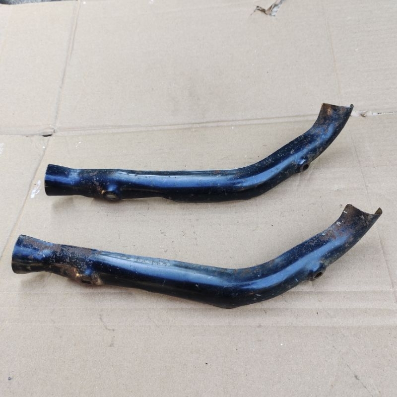 tameng leher knalpot Yamaha Vega r lama original