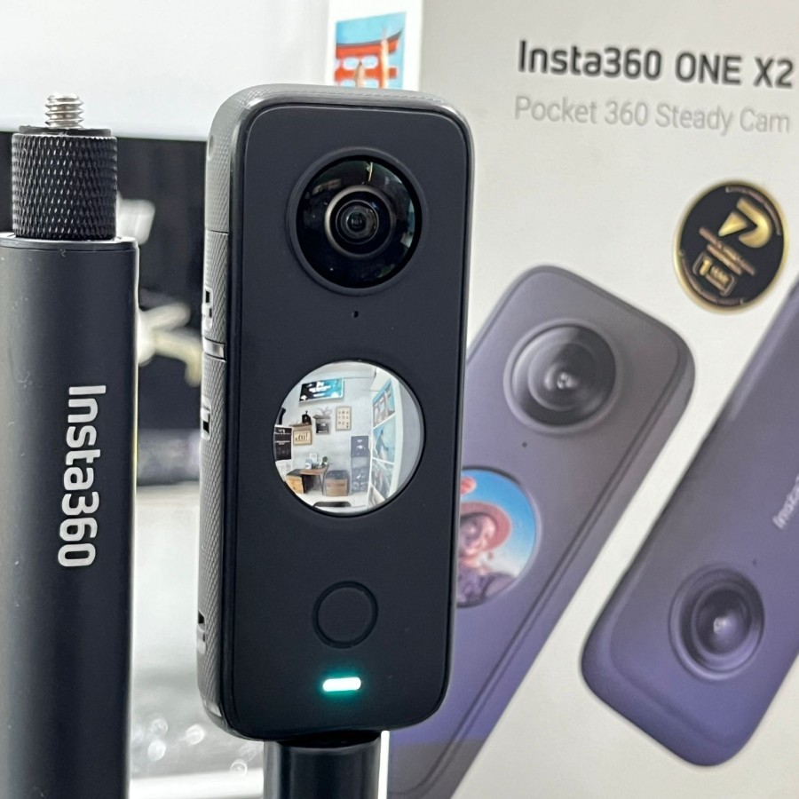 Insta360 one x2 second fullset 360 action camera free micro SD