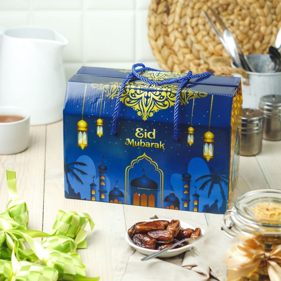 

Packaging Box Lebaran Idul Fitri Kemasan Hampers Bungkus Kue Parcel