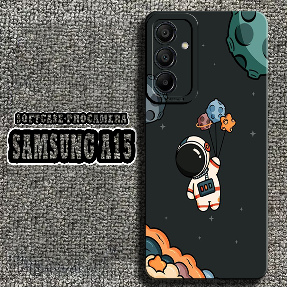 Softcase Pro Camera Samsung A15  [BSB012] Astro - HP Samsung A15 - kesing HP Samsung A15 - Case HP S