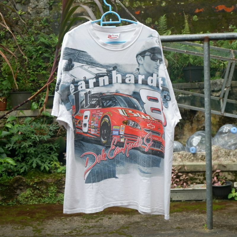 Kaos Nascar Vintage Dale jr budweiser Dale Earnhardt jr