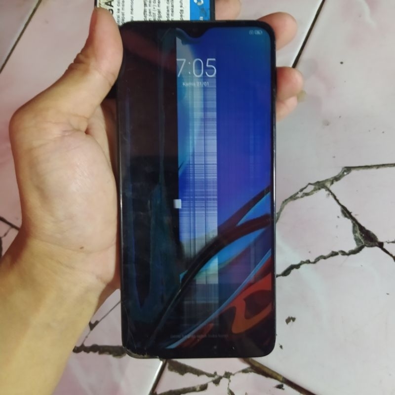 redmi 9t minus lcd mesin normal tested