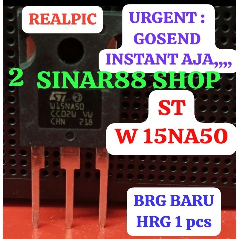 W15NA50 W 15NA50 TRANSISTOR IGBT MESIN LAS IC POWER AMPLIFIER