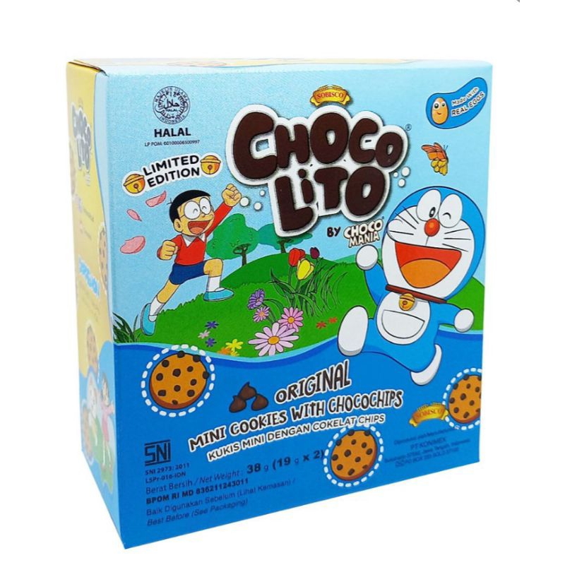 

CHOCOLITO Mini Cookies Chocochips Original 2 x 19 g