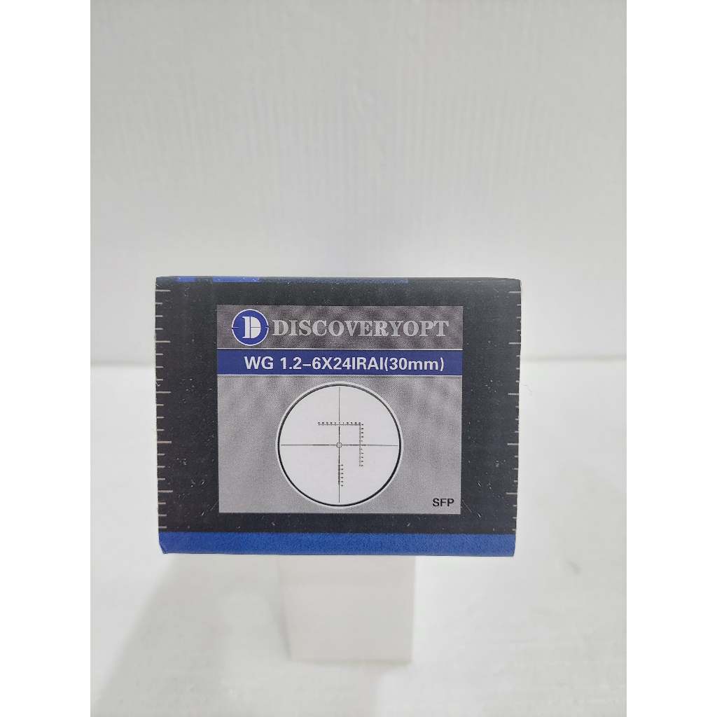 teleskop murah discovery WG 1.2-6X24 IRAI OD30 hitam