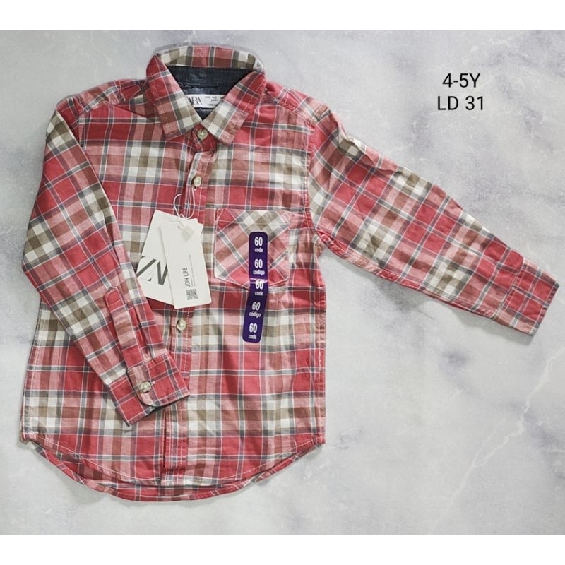 kemeja anak laki-laki branded