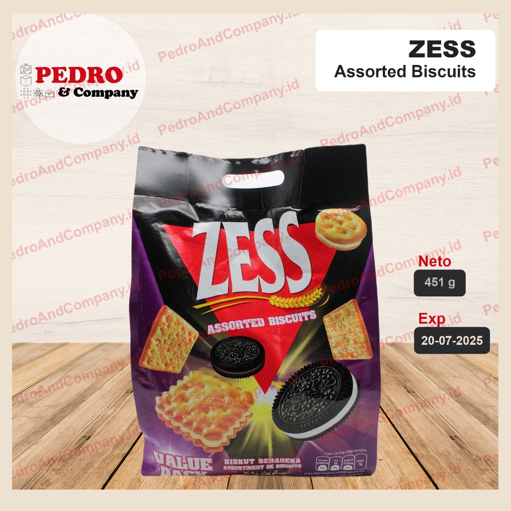 

Zess assorted biscuit 451 gram - value pack