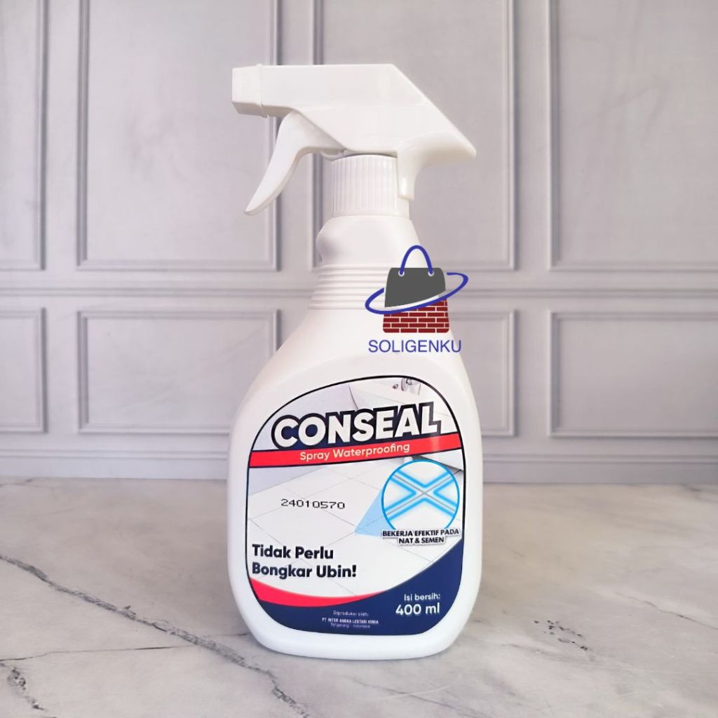 Spray Waterproofing Conseal 400 Ml By Aquaproof Cairan Anti Bocor