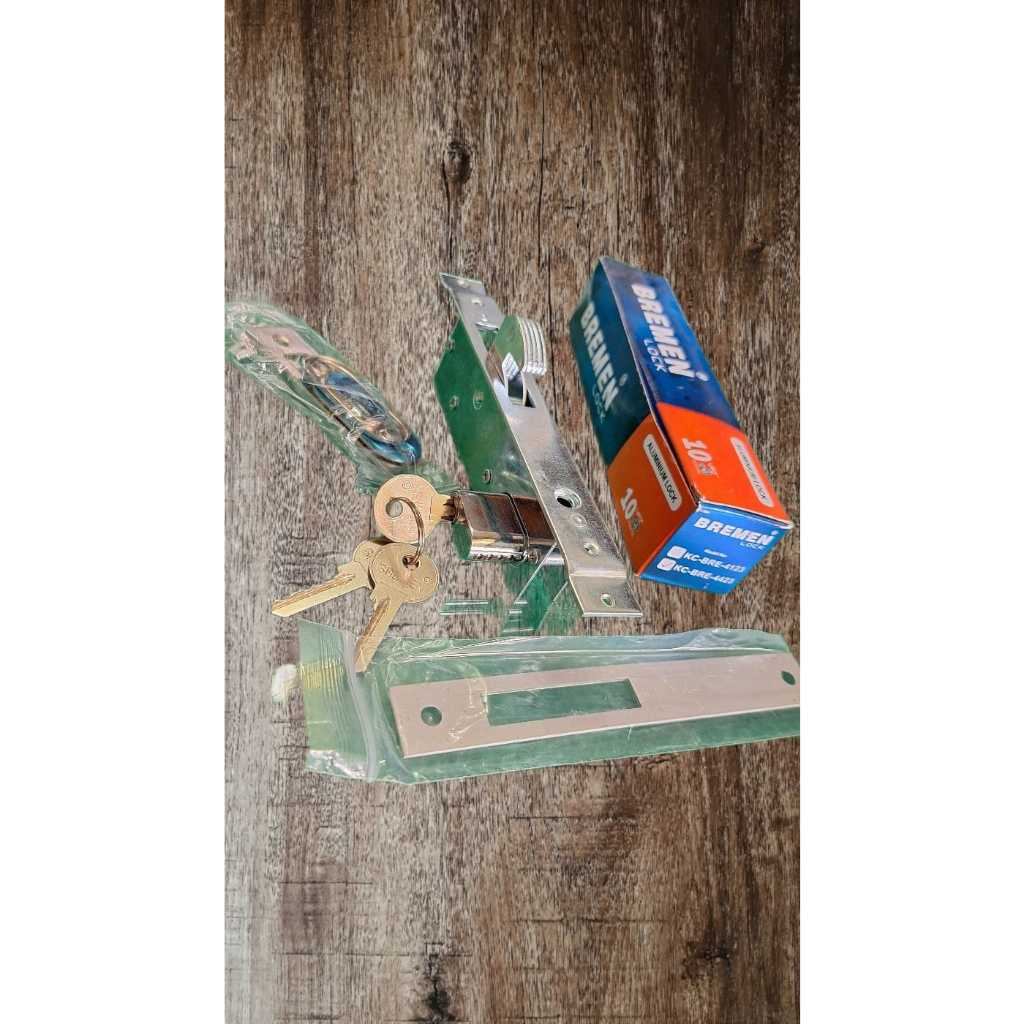 KUNCI PINTU SWING KC 4123 DAN SLIDING KC 4423 AL BREMEN ALUMUNIUM LOCK