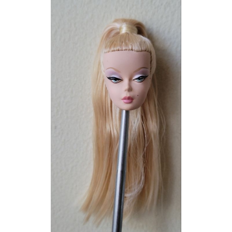 kepala Silkstone Head sudah reroot barbie Mattel no.2