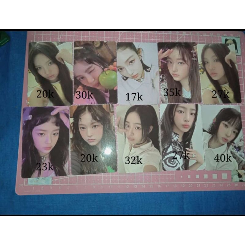 PHOTOCARD NEWJEANS OFFICIAL NEWJEANS WEVERSE