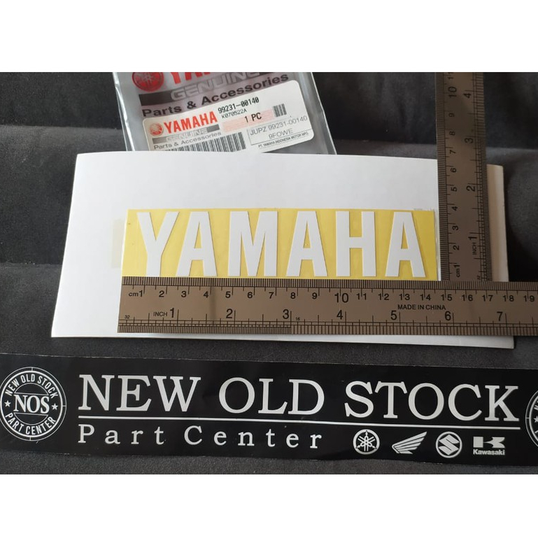 STICKER STIKER YAMAHA ORIGINAL 99231-00140 JUPITER Z MIO VEGA RX KING ALFA CHAMP