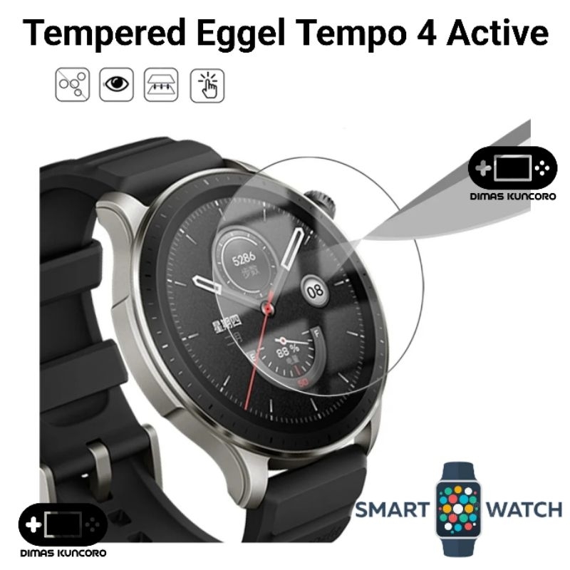 Tempered Eggel Tempo 4 ACTIVE antigores glass pelindung layar lcd screen