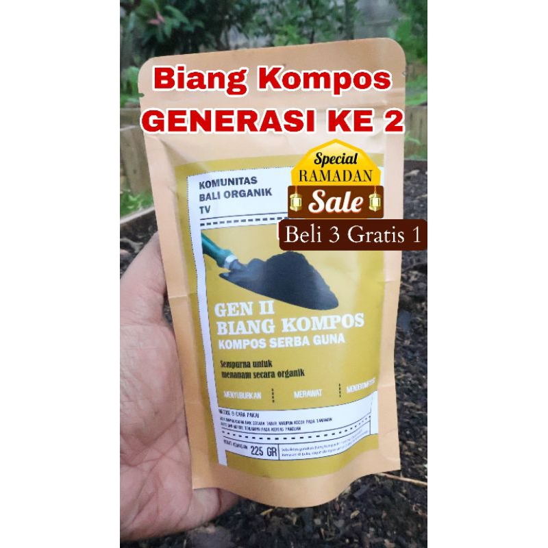 BIANG KOMPOS GENERASI KE 2 | Beli 3 Gratis 1