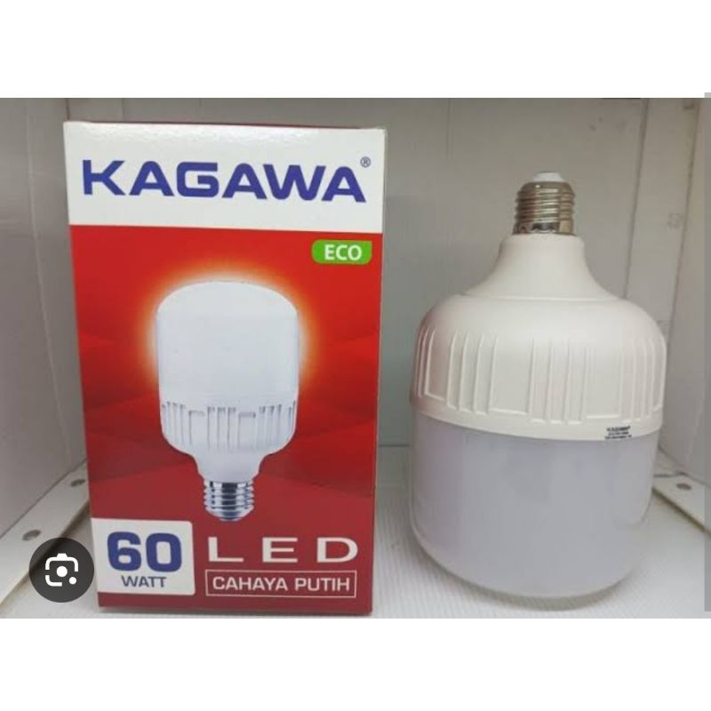 Bohlam Lampu LED CAPSULE KAGAWA 60 WATT Cahaya Putih