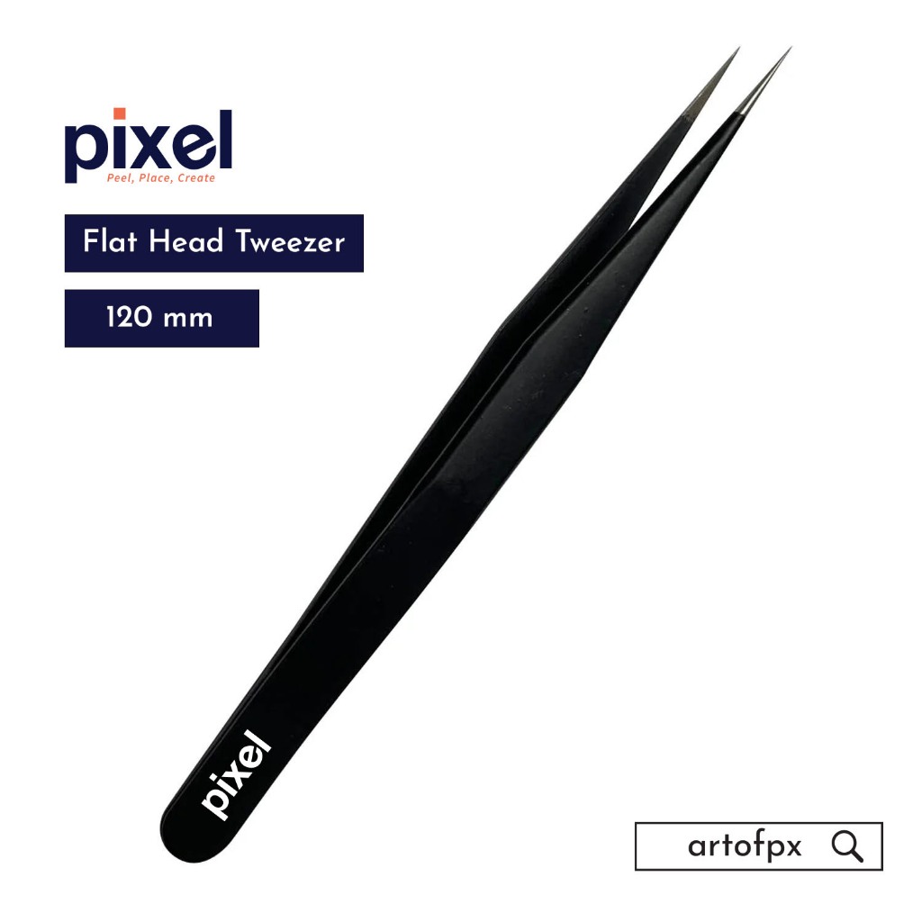

Aplikator Pixel - Pinset Tip Lurus Stainless Steel 120mm