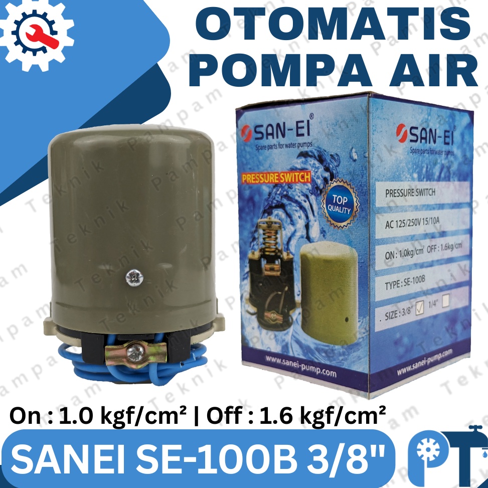 SIAP KIRIM Otomatis Sanei 38 inch  Pressure switch pompa air San ei drat dalam 38