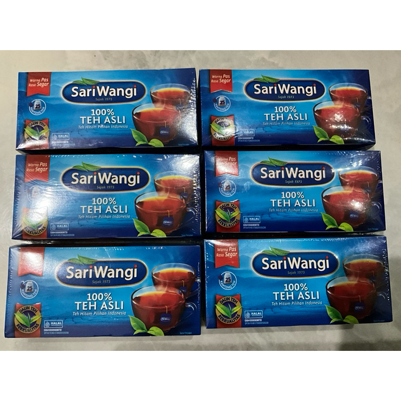

SARI WANGI KOTAK 100% TEH ASLI. Beli 2 FREE 1. ED : 26 DEC 2025.